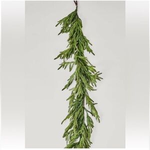 Norfolk Pine Afloral Real Touch Christmas Garland 60” Holiday Decor New MSRP $78